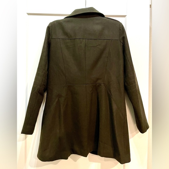 Military Style Wool (50%) Jacket - Picture 3 of 5